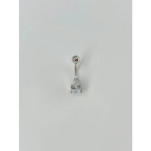 Su Damlası Detaylı Göbek Piercing