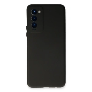 Tecno Camon 18 Kılıf First Silikon - Siyah