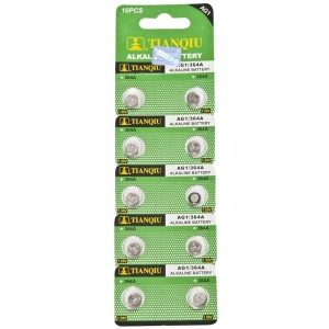 TıanQıu Ag1 Lr621/364 Alkalin 10lu Düğme Pil