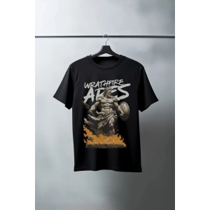 Unisex Oversize 24/1 Penye DTF Baskılı Tişört - DTF100