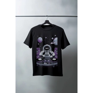 Unisex Oversize 24/1 Penye DTF Baskılı Tişört - DTF109
