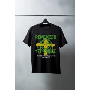 Unisex Oversize 24/1 Penye DTF Baskılı Tişört - DTF126
