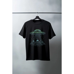 Unisex Oversize 24/1 Penye DTF Baskılı Tişört - DTF134