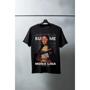 Unisex Oversize 24/1 Penye DTF Baskılı Tişört - DTF143
