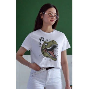 Unisex Oversize 24/1 Penye DTF Baskılı Tişört - DTF148