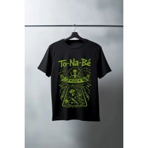 Unisex Oversize 24/1 Penye DTF Baskılı Tişört - DTF154