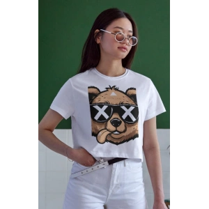 Unisex Oversize 24/1 Penye DTF Baskılı Tişört - DTF155