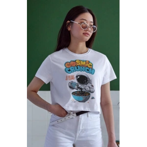 Unisex Oversize 24/1 Penye DTF Baskılı Tişört - DTF174