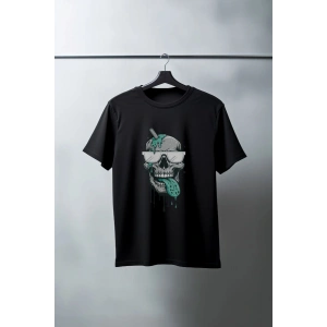 Unisex Oversize 24/1 Penye DTF Baskılı Tişört - DTF188