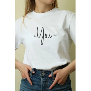 Unisex Oversize 24/1 Penye DTF Baskılı Tişört - DTF203