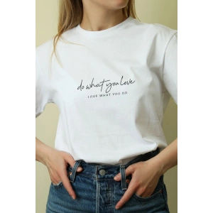 Unisex Oversize 24/1 Penye DTF Baskılı Tişört - DTF222