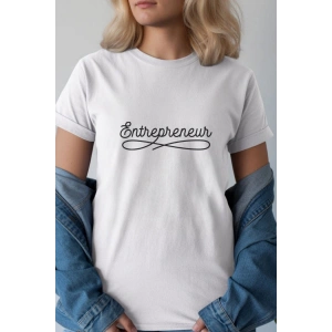 Unisex Oversize 24/1 Penye DTF Baskılı Tişört - DTF233
