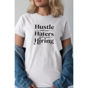 Unisex Oversize 24/1 Penye DTF Baskılı Tişört - DTF239