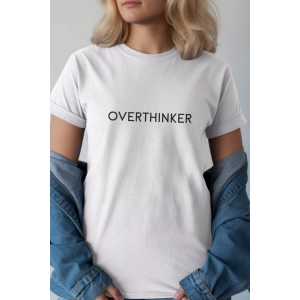 Unisex Oversize 24/1 Penye DTF Baskılı Tişört - DTF257