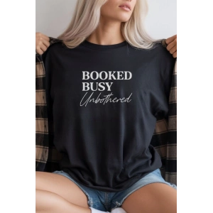 Unisex Oversize 24/1 Penye DTF Baskılı Tişört - DTF281