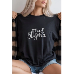 Unisex Oversize 24/1 Penye DTF Baskılı Tişört - DTF296