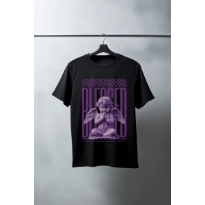 Unisex Oversize 24/1 Penye DTF Baskılı Tişört - DTF69