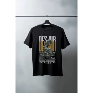 Unisex Oversize 24/1 Penye DTF Baskılı Tişört - DTF74