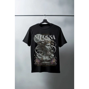 Unisex Oversize 24/1 Penye DTF Baskılı Tişört - DTF79