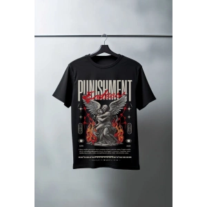 Unisex Oversize 24/1 Penye DTF Baskılı Tişört - DTF81