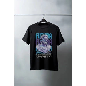 Unisex Oversize 24/1 Penye DTF Baskılı Tişört - DTF85