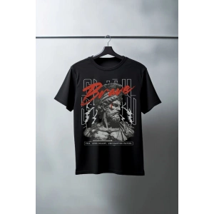 Unisex Oversize 24/1 Penye DTF Baskılı Tişört - DTF92