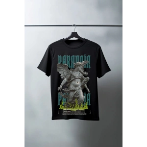 Unisex Oversize 24/1 Penye DTF Baskılı Tişört - DTF93