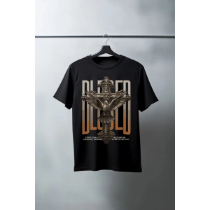 Unisex Oversize 24/1 Penye DTF Baskılı Tişört - DTF94