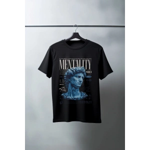 Unisex Oversize 24/1 Penye DTF Baskılı Tişört - DTF95