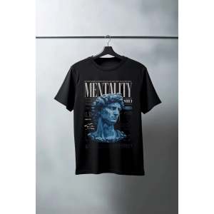 Unisex Oversize 24/1 Penye DTF Baskılı Tişört - DTF96