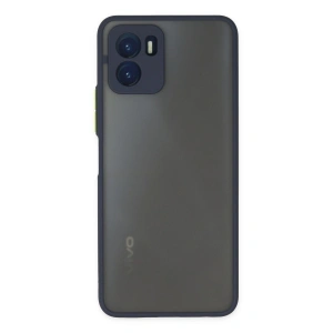 Vivo Y15s Kılıf Montreal Silikon Kapak - Lacivert