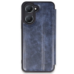 Vivo Y18 Kılıf Flip Cover - Lacivert