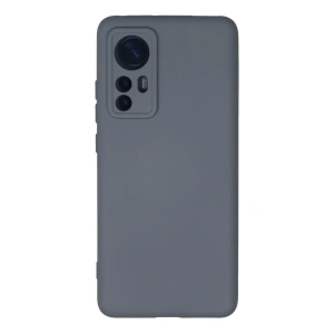 Xiaomi Mi 12 Kılıf Nano İçi Kadife Silikon - Gri