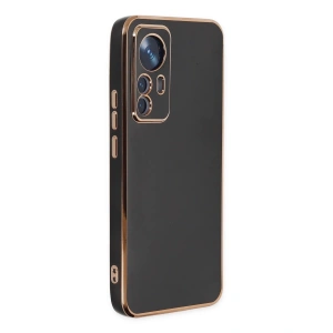 Xiaomi Mi 12t Pro Kılıf Volet Silikon - Siyah