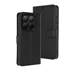 Xiaomi Mi 15t Trend S Plus Kapaklı Kılıf - Siyah