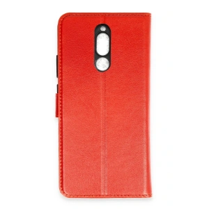 Xiaomi Mi 8 Trend S Plus Kapaklı Kılıf - Kırmızı