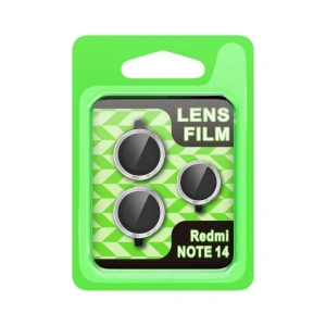 Xiaomi Note 14 5g Raze Metal Kamera Lens - Gümüş