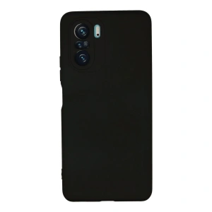 Xiaomi Poco F3 Kılıf Nano İçi Kadife Silikon - Siyah