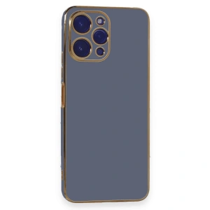 Xiaomi Poco M6 Pro 5g Kılıf Volet Silikon - Mavi