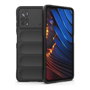 Xiaomi Poco X4 Pro 5g Kılıf Optimum Silikon - Siyah