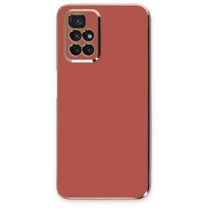 Xiaomi Redmi 10 2022 Kılıf Volet Silikon - Kırmızı