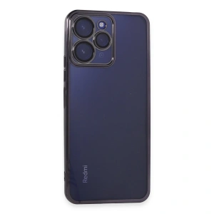 Xiaomi Redmi 12 Kılıf Razer Lensli Silikon - Mor