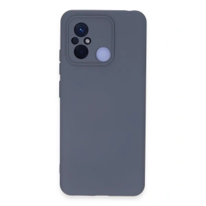 Xiaomi Redmi 12c Kılıf Nano İçi Kadife Silikon - Gri