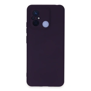 Xiaomi Redmi 12c Kılıf Nano İçi Kadife Silikon - Mor
