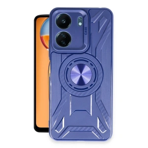 Xiaomi Redmi 13c Kılıf Lincoln Silikon - Lacivert