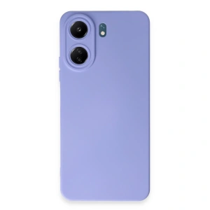 Xiaomi Redmi 13c Kılıf Nano İçi Kadife Silikon - Lila