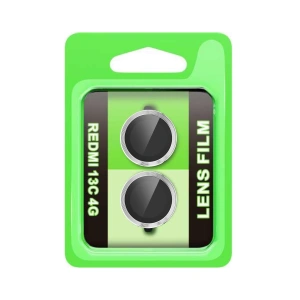 Xiaomi Redmi 13c Raze Metal Kamera Lens - Gümüş