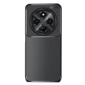 Xiaomi Redmi 14c Kılıf Auto Focus Karbon Kapak - Siyah