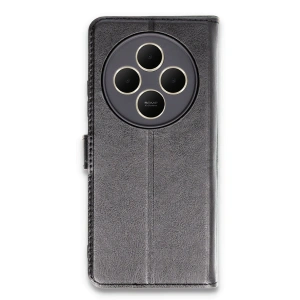 Xiaomi Redmi 14c Kılıf Trend S Plus Kapaklı Kılıf - Siyah