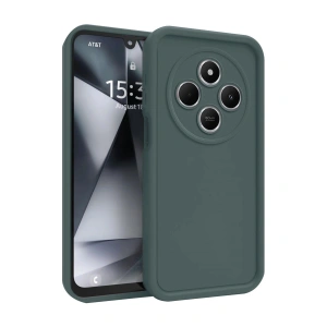 Xiaomi Redmi 14c Kılıf Viera Silikon - Koyu Yeşil